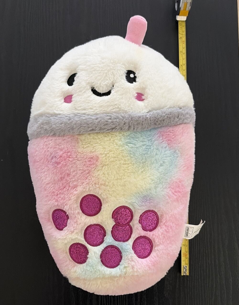 The Mines Press 2 Scoops Bubble Tea Furry Plush Toy (D)